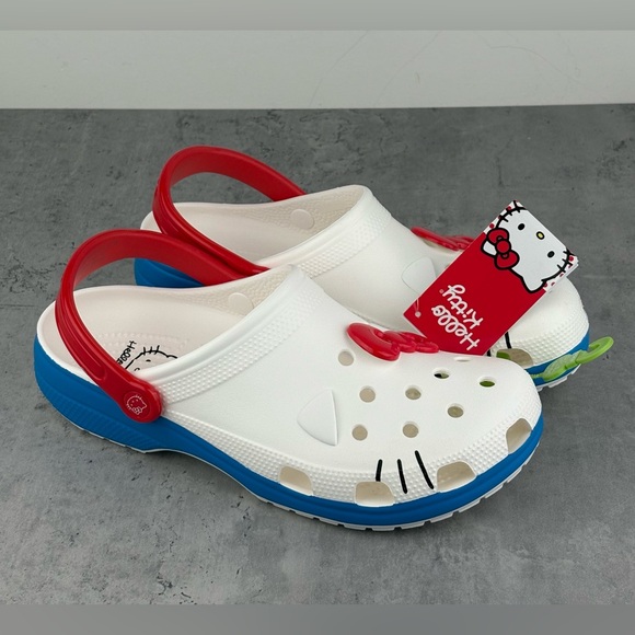 CROCS Shoes - Hello Kitty Adult Crocs Clog Shoes I am classic Size M10 Women’s 12 New